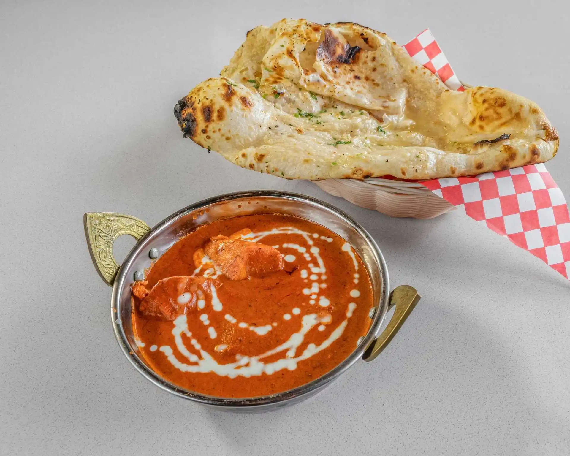 Butter Chicken - Signature Punjabi dish at United Punjab Winnipeg