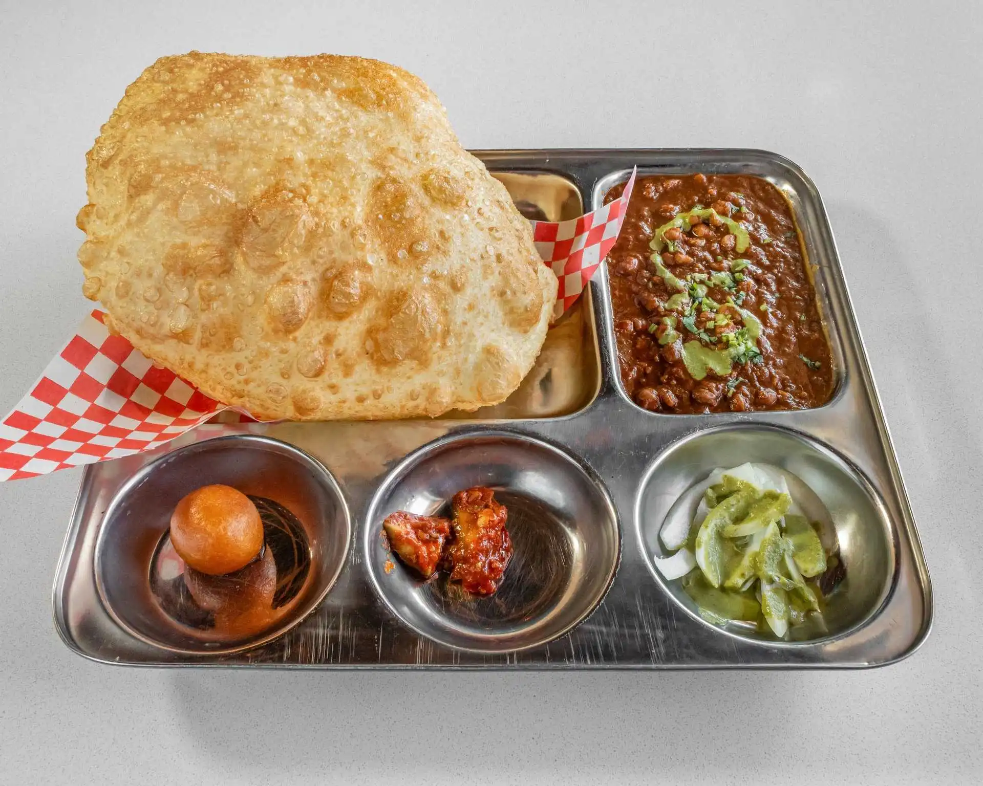 Chole Bhature North Indian dish Winnipeg