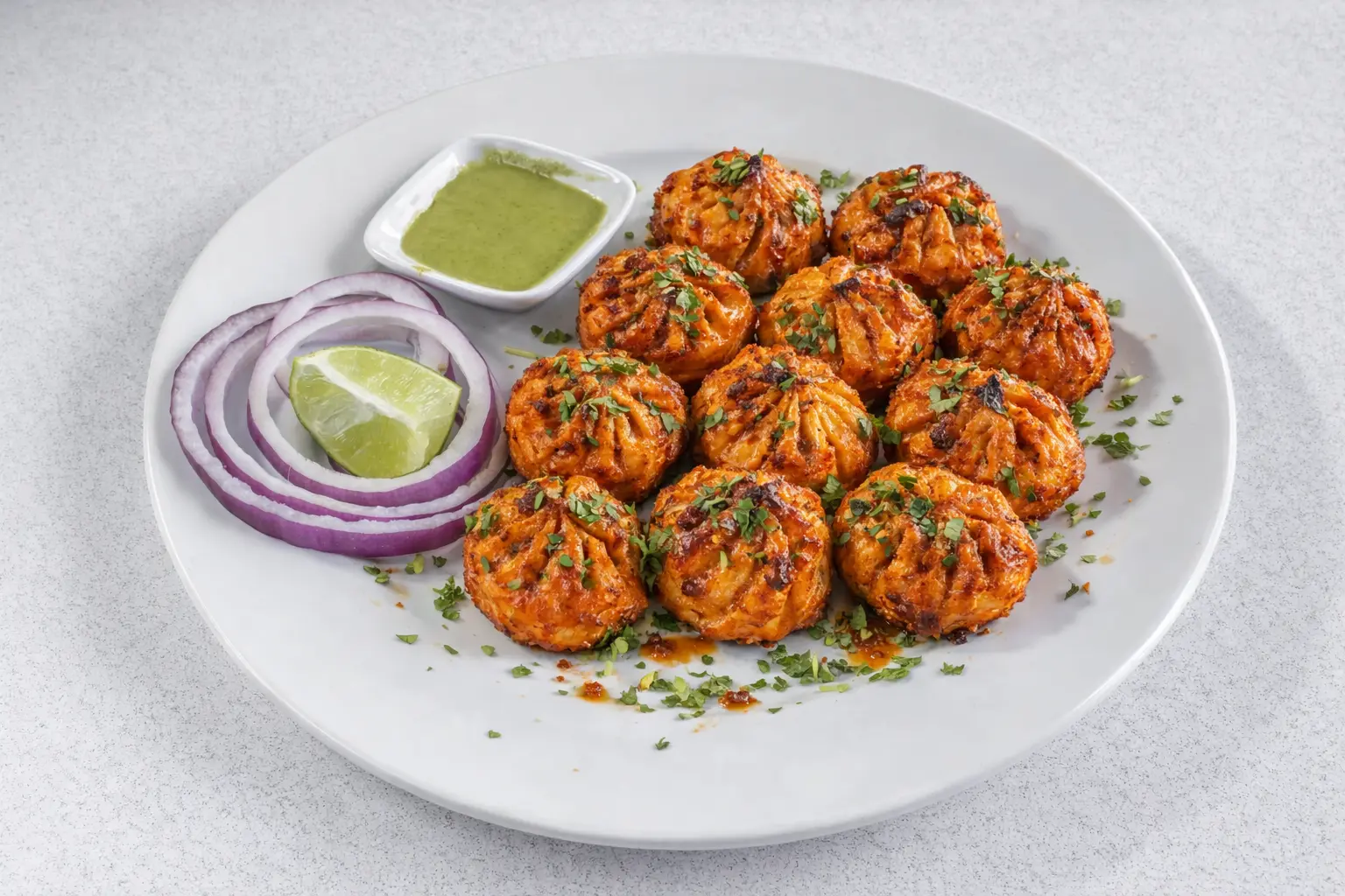 Tandoori Momos at United Punjab Eatery & Grill - Best fusion dumplings in Winnipeg